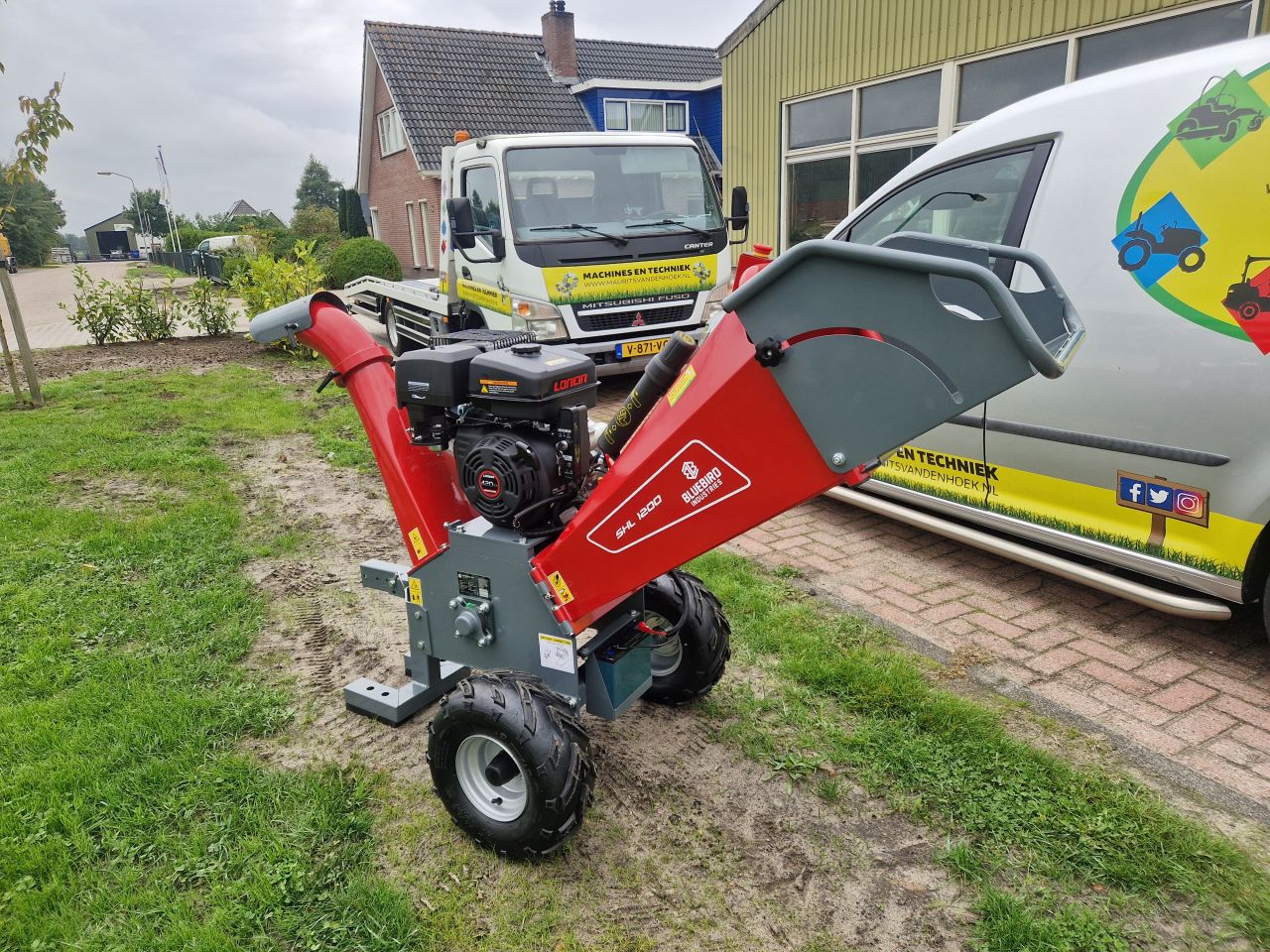 Demonstratie houtversnipperaars