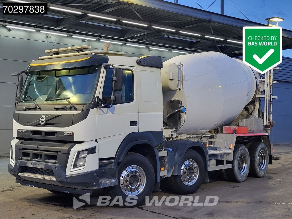 Volvo FMX FMX 460 8X4 10m3 Intermix Mixer Steelsuspension Big-Axle Euro 6