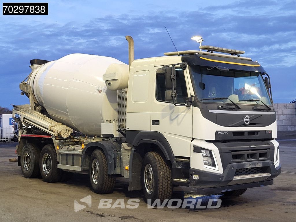 Volvo FMX FMX 460 8X4 10m3 Intermix Mixer Steelsuspension Big-Axle Euro 6
