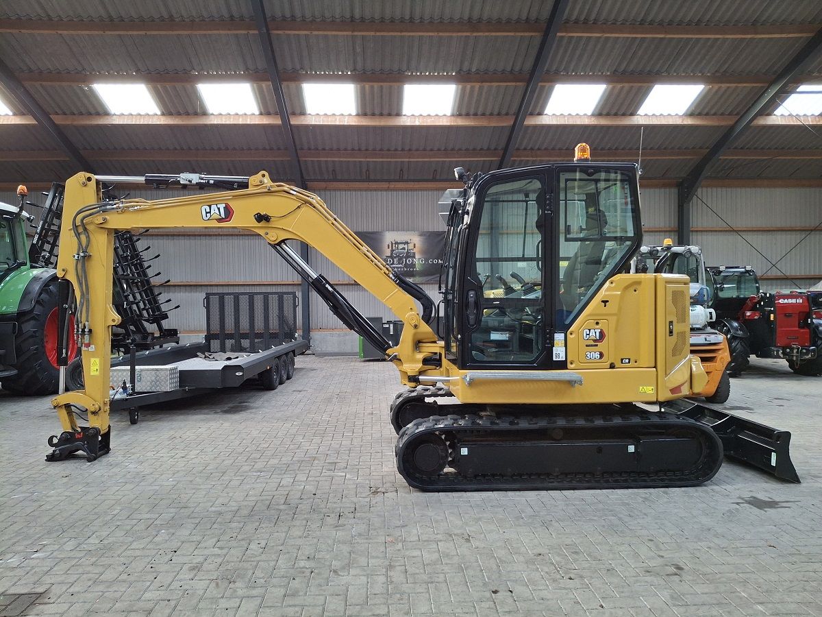 Caterpillar 306CR midigraver, midikraan, BJ2021.