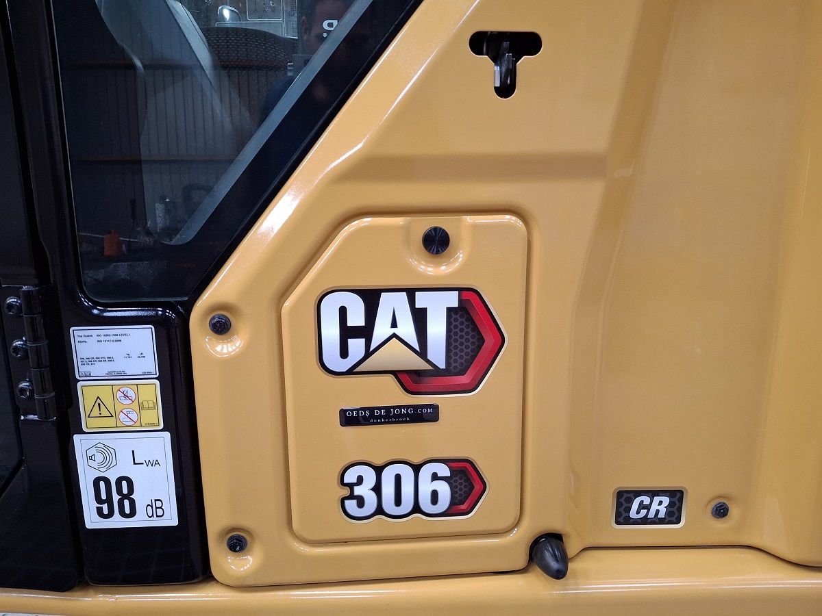 Caterpillar 306CR midigraver, midikraan, BJ2021.