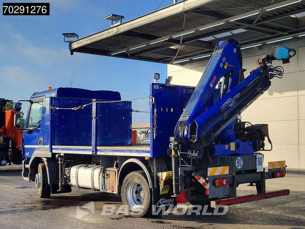 DAF LF LF 260 4X2 HIAB 111 B-2 Hiduo Crane Automatic ACC Euro 6