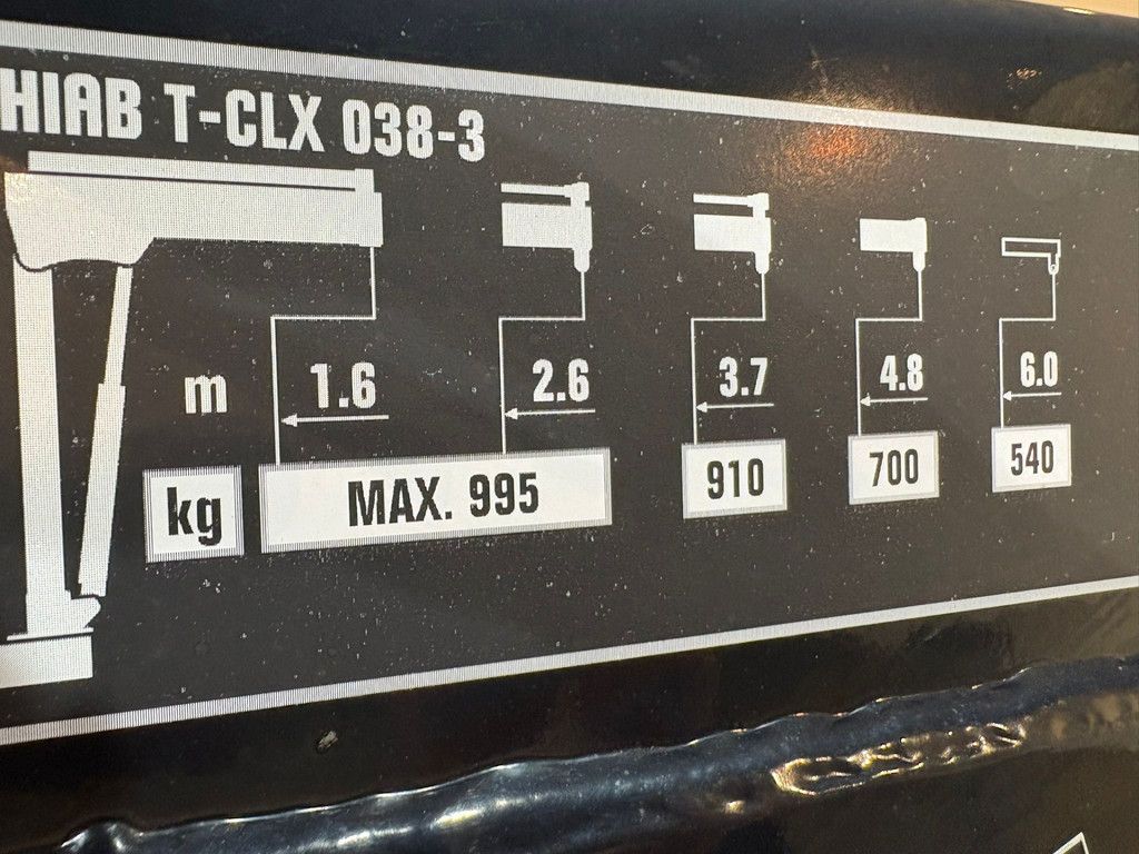 Mercedes-Benz Sprinter 314 CDI RWD L3 Open Laadbak / Hiab T-CLX 038-3 Kraan PTO / Euro 6 / Airco / Cruise Control / 37.700 KM !!