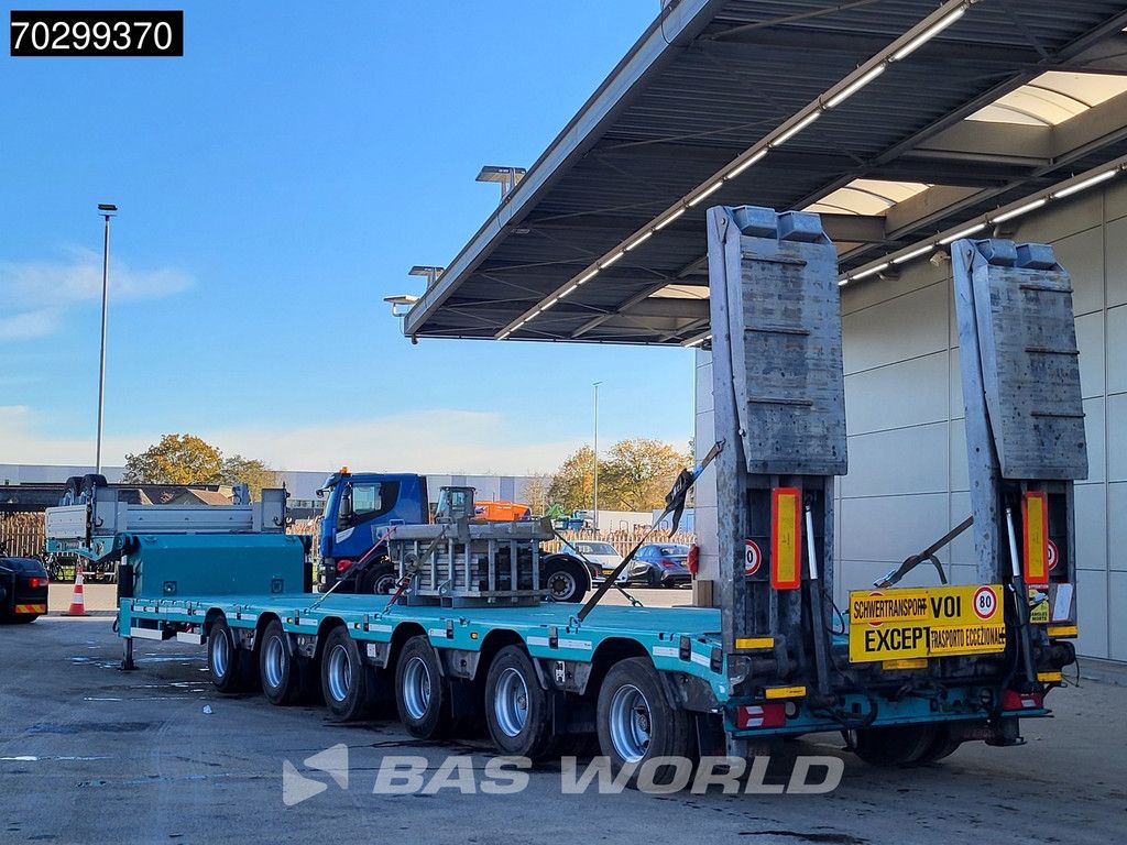 De Angelis 6SA00 Extendable750cm 6xSteeringaxle Hydraulic Neck Ramps