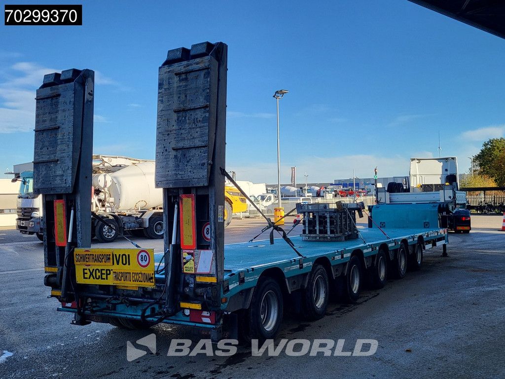 De Angelis 6SA00 Extendable750cm 6xSteeringaxle Hydraulic Neck Ramps