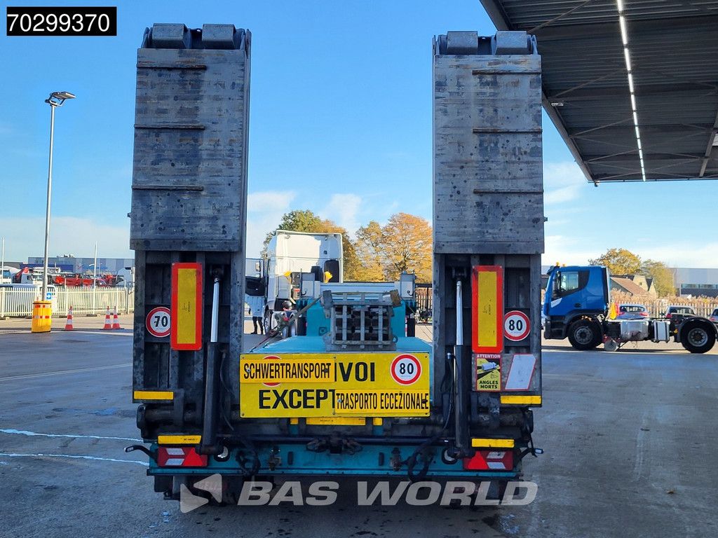 De Angelis 6SA00 Extendable750cm 6xSteeringaxle Hydraulic Neck Ramps