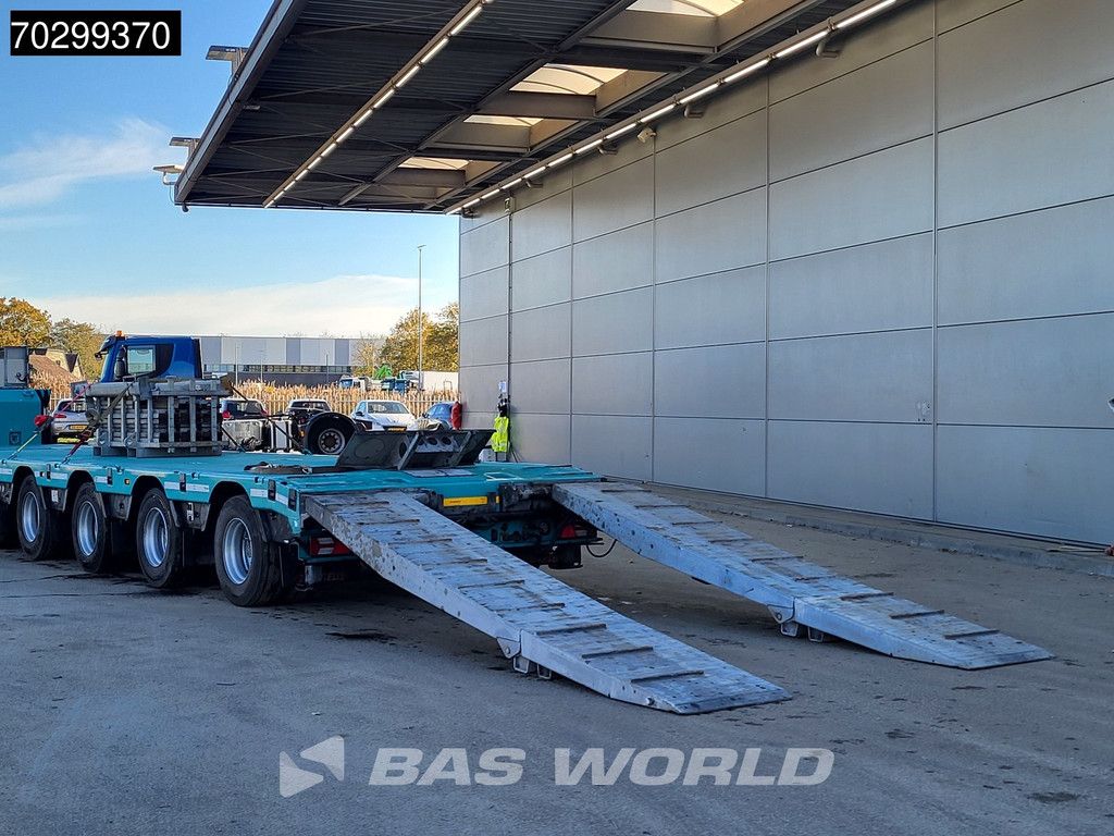 De Angelis 6SA00 Extendable750cm 6xSteeringaxle Hydraulic Neck Ramps