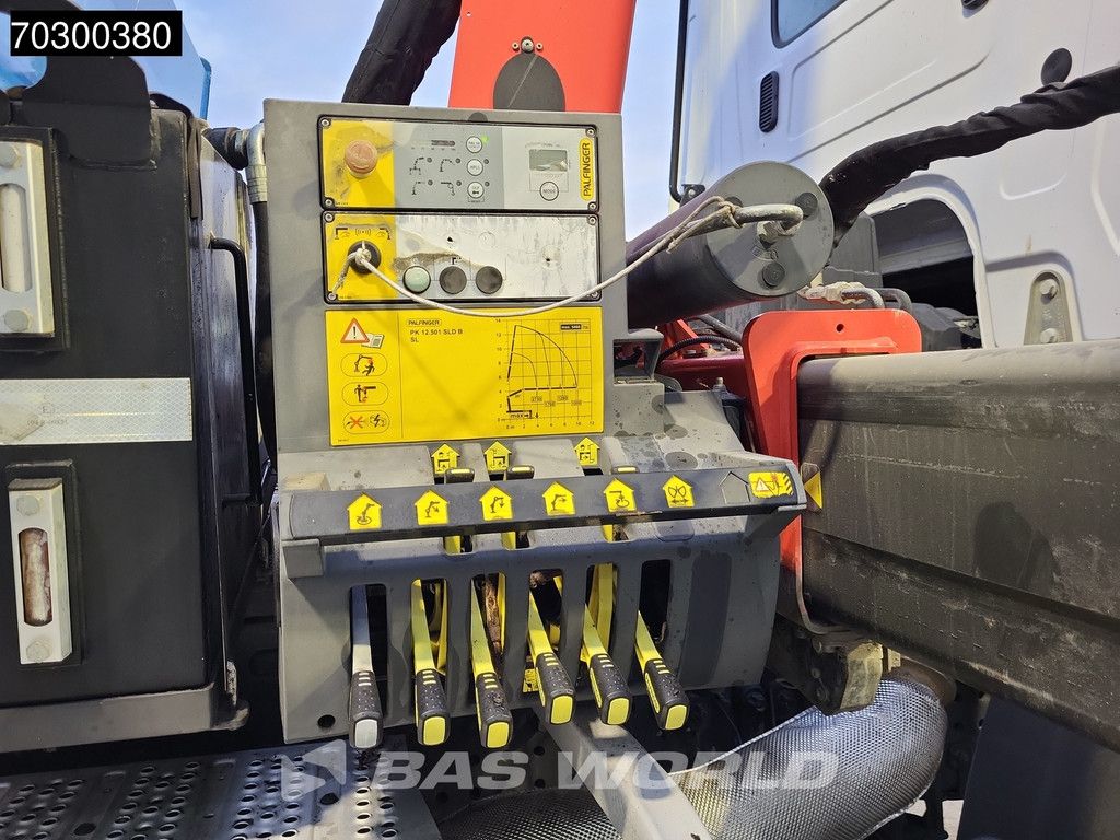 Mercedes Arocs 3343 6X4 Palfinger PK12.501 SLD Kran Crane 7m3 tipper Big-Axle Automatic Euro 6