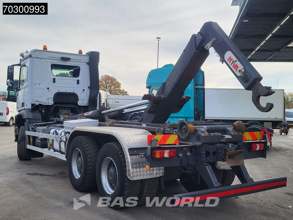 Mercedes Arocs 3342 6X4 HYVA 26-62-S Hooklift Big-Axle Automatic Euro 6