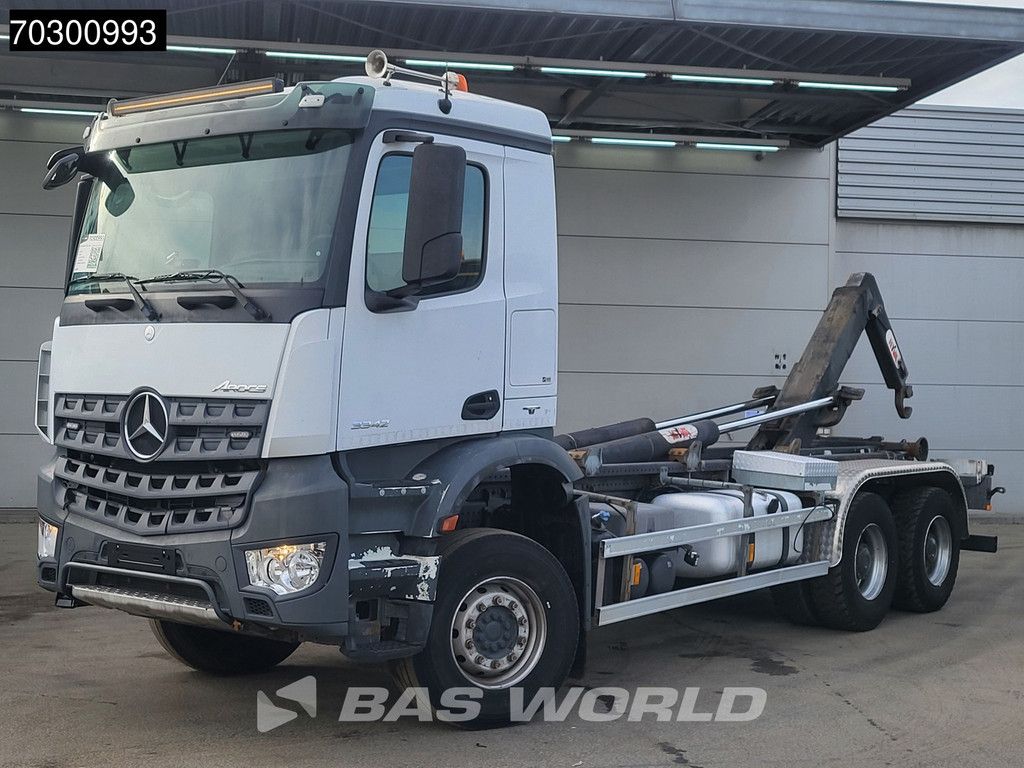 Mercedes Arocs 3342 6X4 HYVA 26-62-S Hooklift Big-Axle Automatic Euro 6