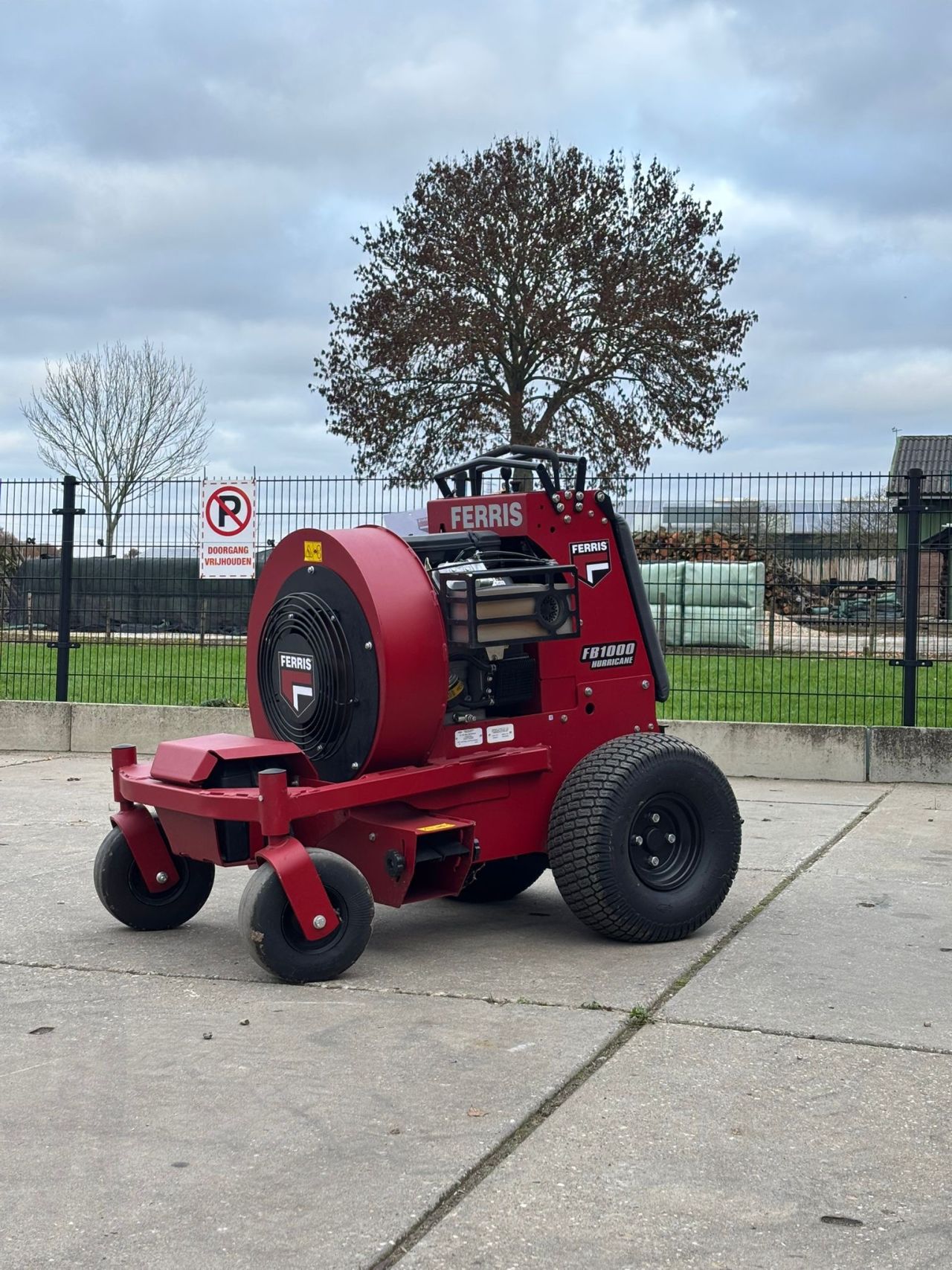 Ferris fb1000 hurricane bladblazer demo