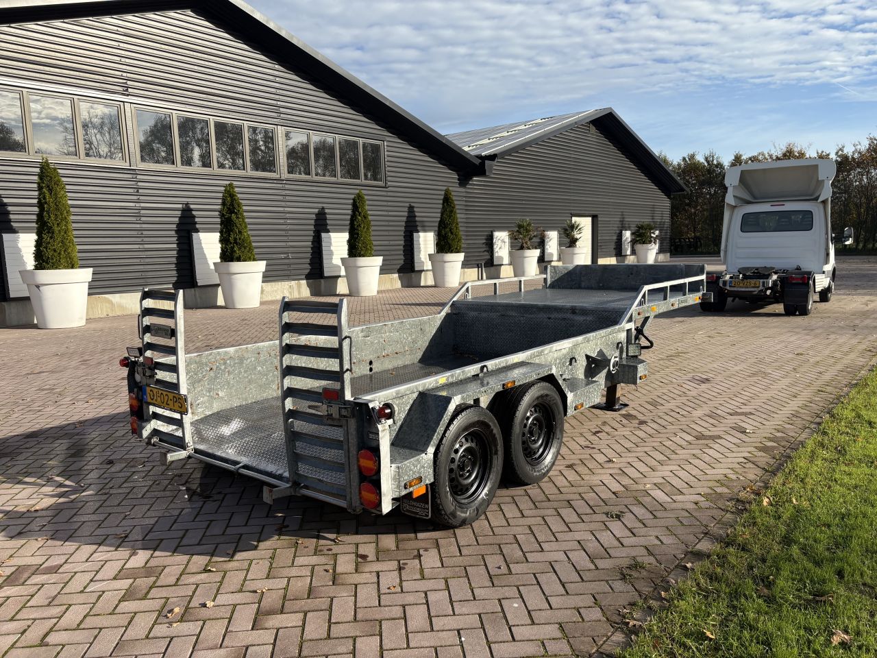 Be oplegger 5750 KG kuip dieplader Veldhuizen