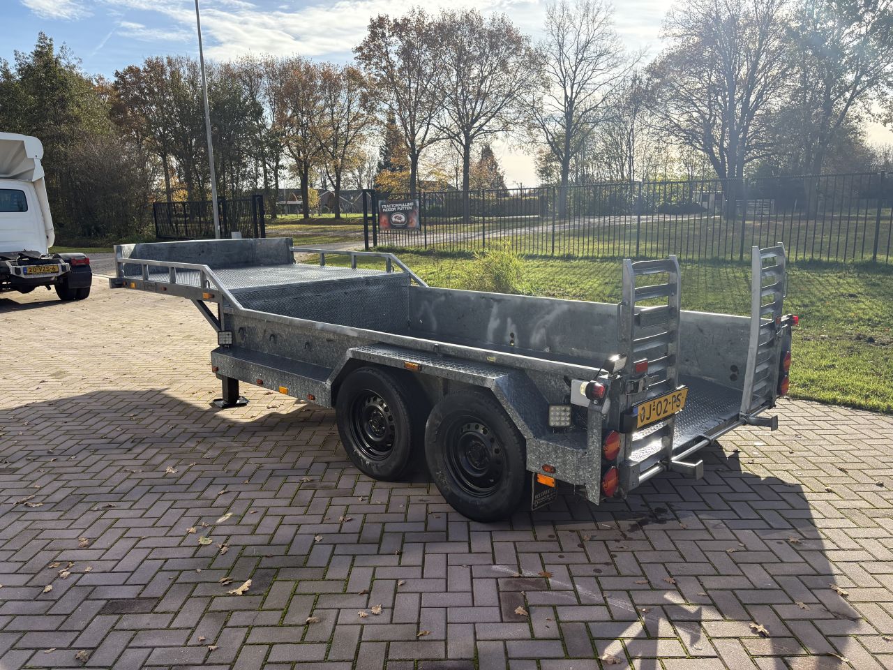 Be oplegger 5750 KG kuip dieplader Veldhuizen
