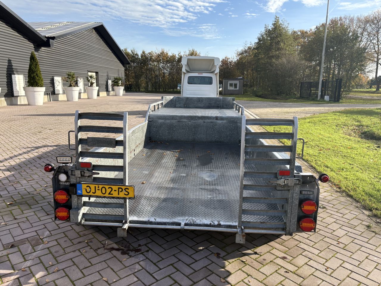 Be oplegger 5750 KG kuip dieplader Veldhuizen