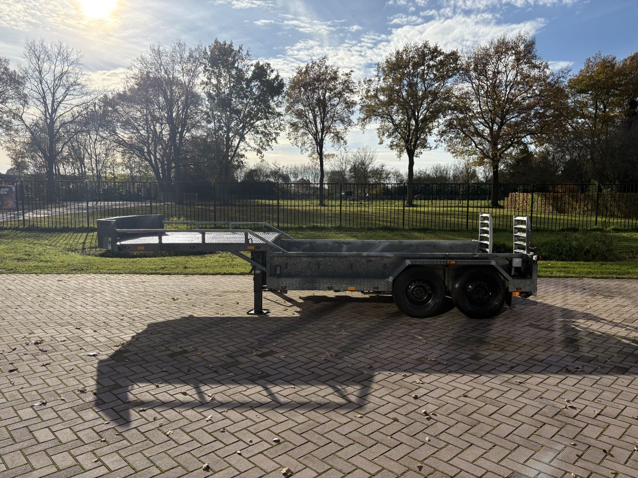 Be oplegger 5750 KG kuip dieplader Veldhuizen