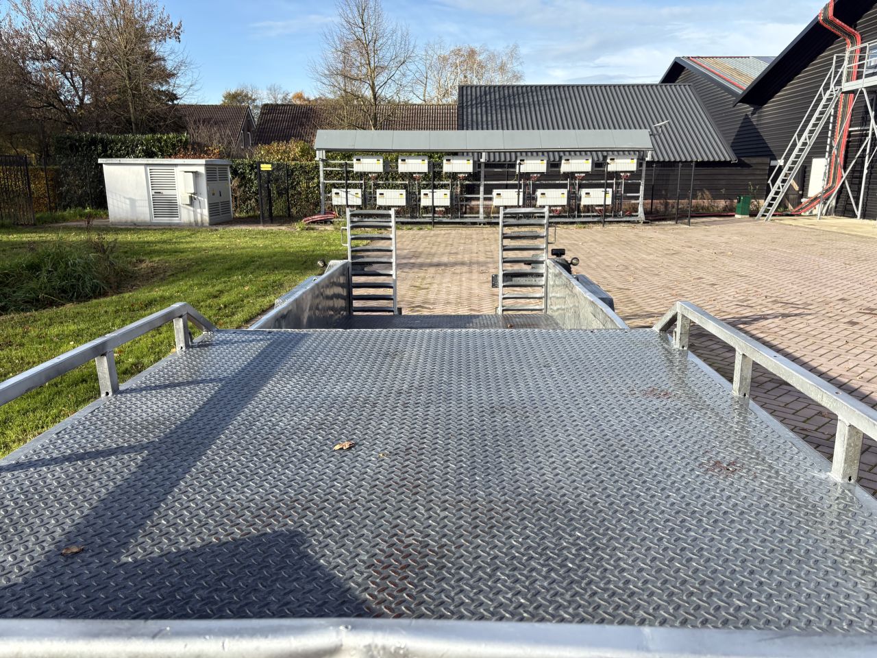 Be oplegger 5750 KG kuip dieplader Veldhuizen