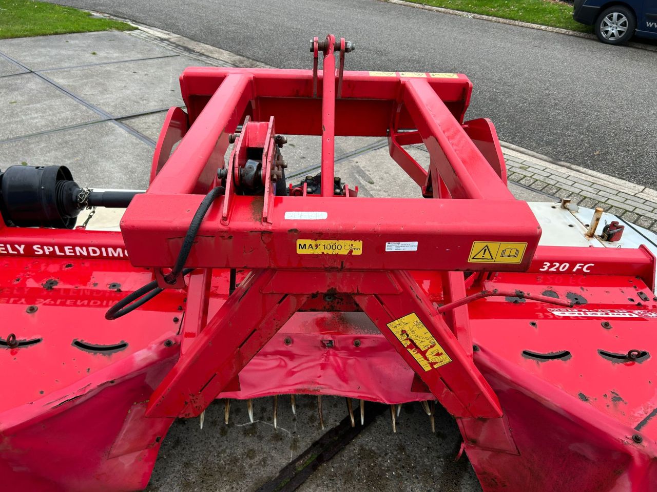 Lely Splendimo 320 FC frontmaaier