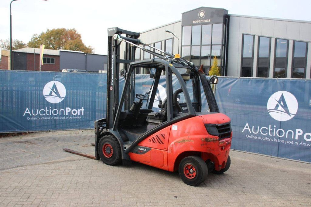 Fenwick-Linde H30D-02 Diesel Forklift 3000kg 7.0m 2014