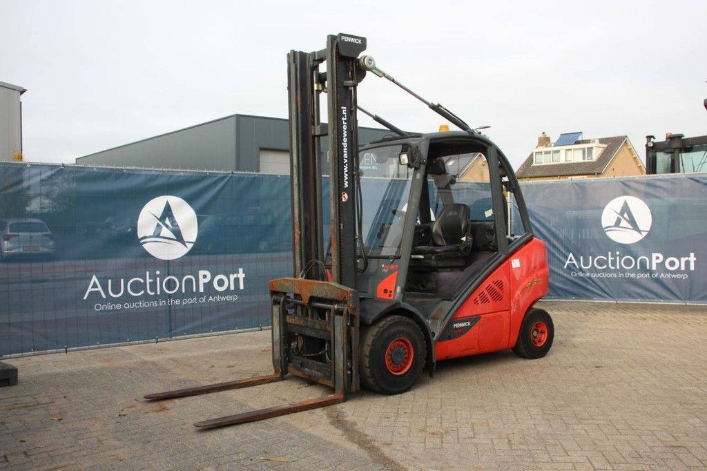 Fenwick-Linde H30D-02 Diesel Forklift 3000kg 7.0m 2014