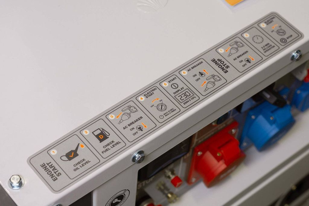 4x Generator Daewoo DDAE10500DSE-3G Diesel 8.1kVA Nieuw