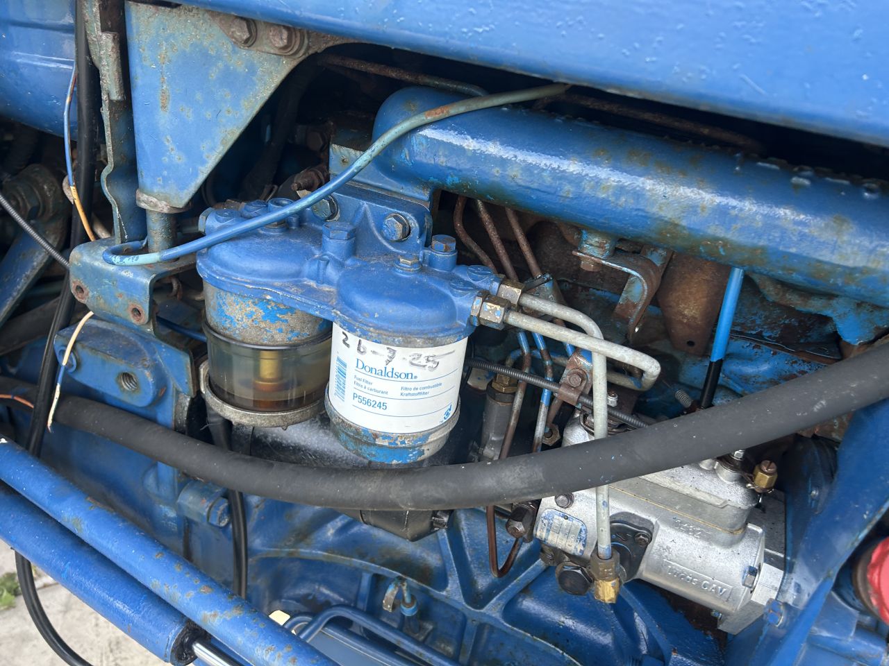 Ford 4110 (marge) stuurbekrachtiging