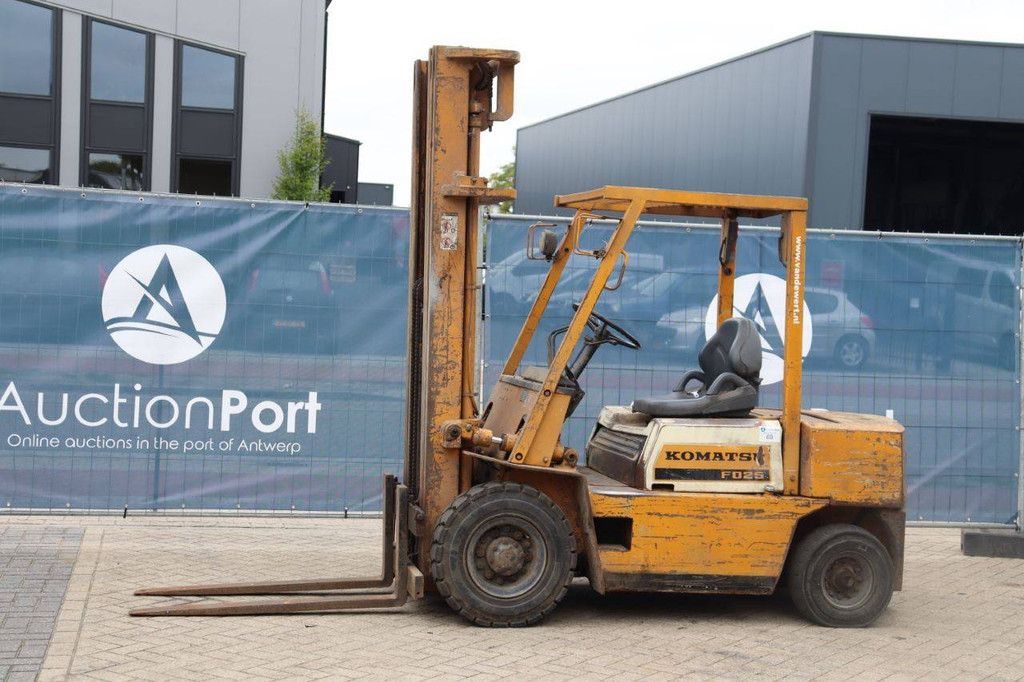 Forklift Komatsu FD-25-8 Diesel 2500kg 1986