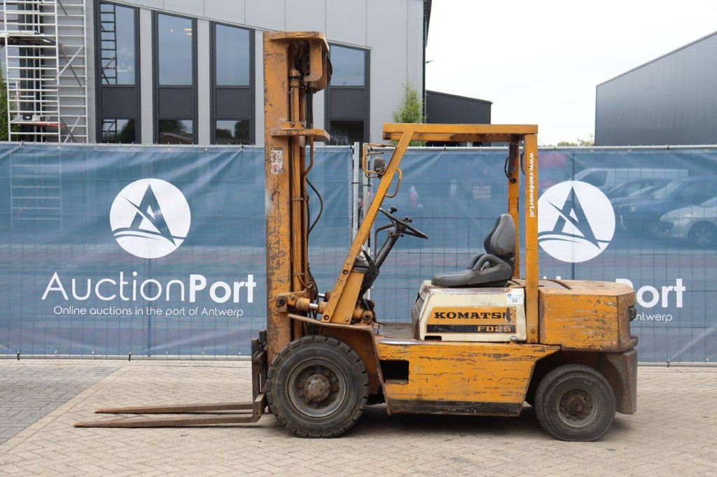 Forklift Komatsu FD-25-8 Diesel 2500kg 1986
