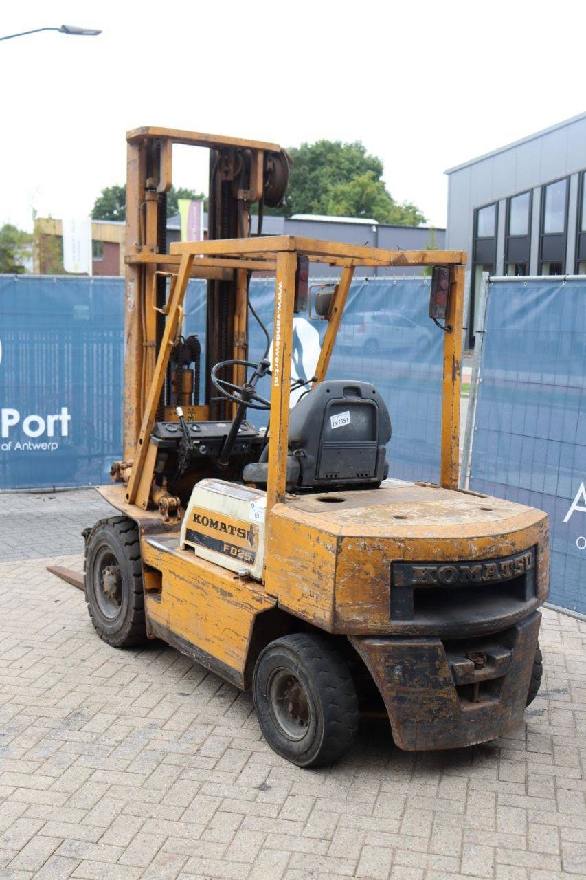 Forklift Komatsu FD-25-8 Diesel 2500kg 1986
