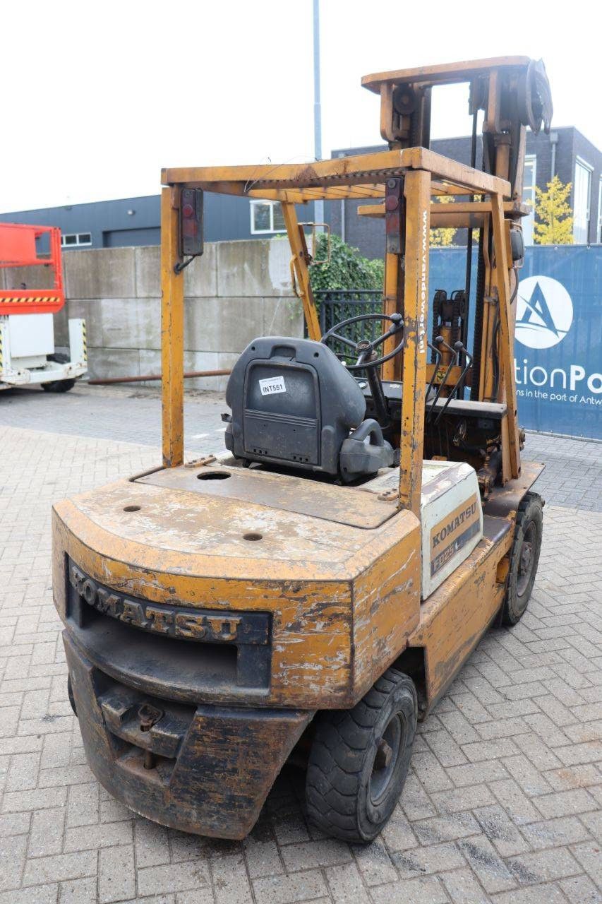Forklift Komatsu FD-25-8 Diesel 2500kg 1986