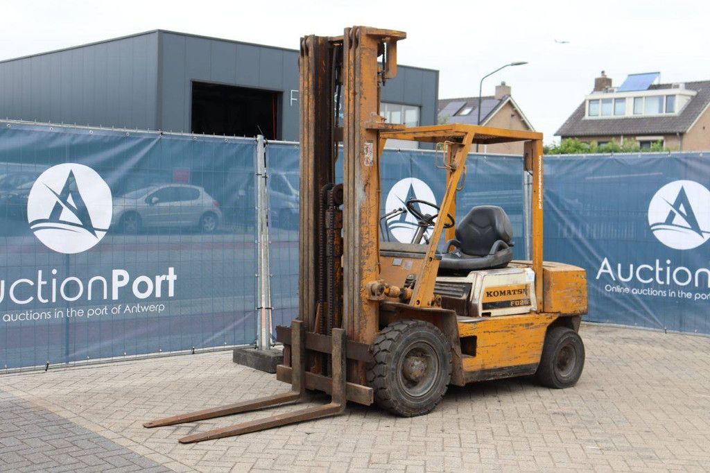 Forklift Komatsu FD-25-8 Diesel 2500kg 1986
