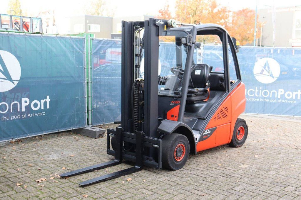 Heftruck Linde H20T-02/600 LPG 2000kg 2013