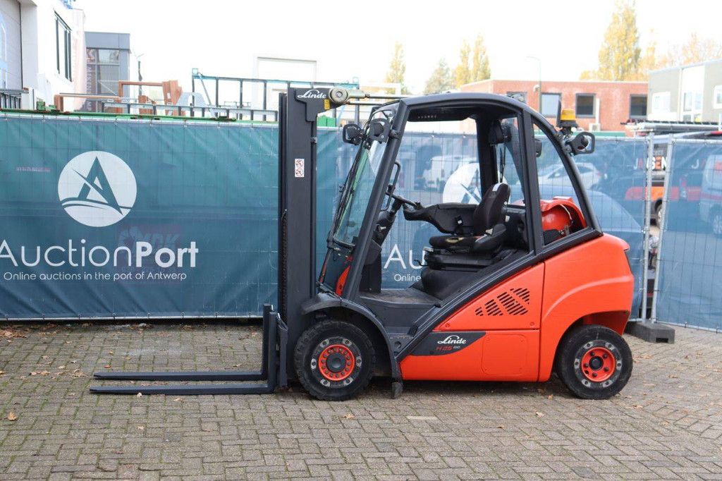 Forklift Linde H25T-02 LPG 2500kg 2014