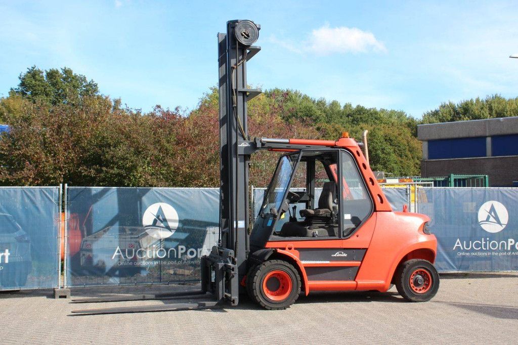 Heftruck Linde H80 Diesel 8000kg 6.85m