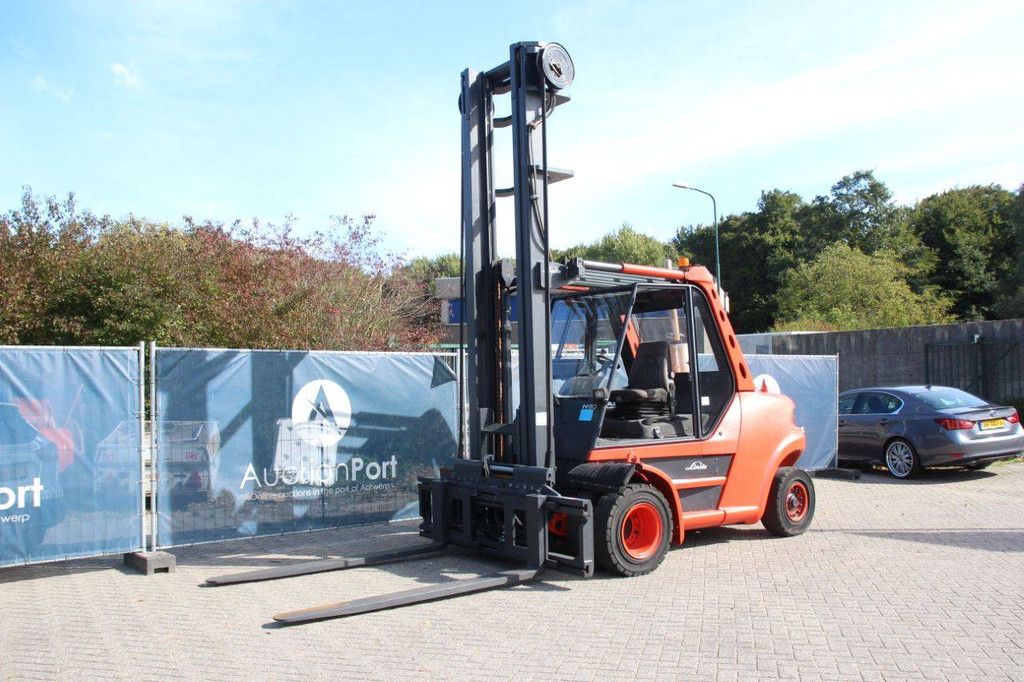 Heftruck Linde H80 Diesel 8000kg 6.85m