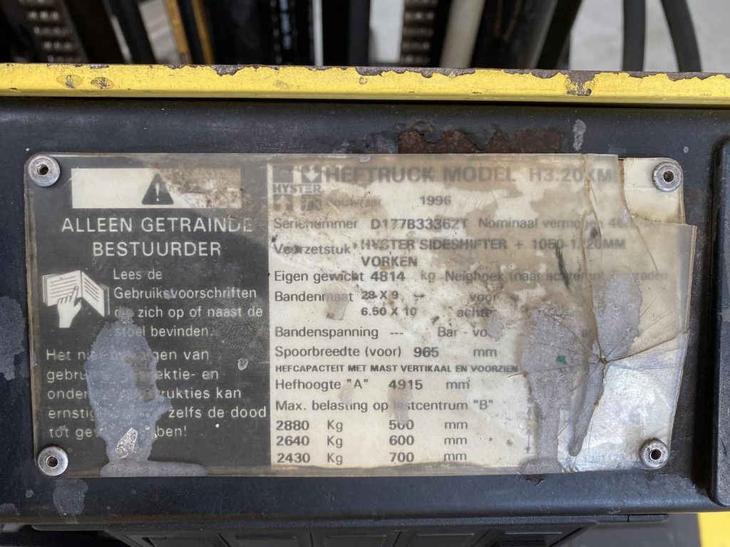 Hyster H3.20XML Diesel MH11230-A