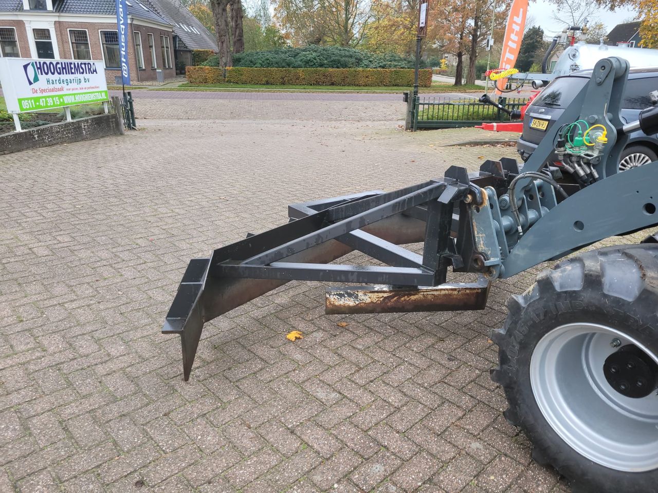 Egalisatieframe 3,30m met GiANT snelwissel