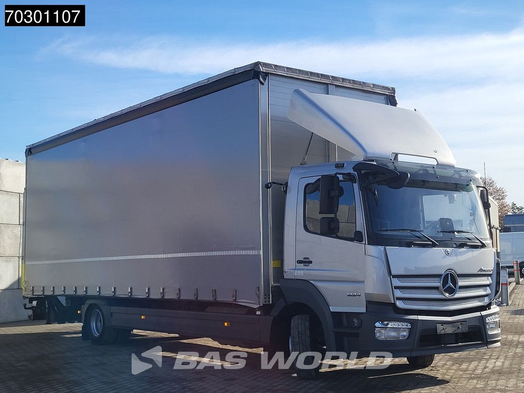Mercedes Atego 1224 4X2 12tonner 280cm height box 1500kg Ladebordwand Automatic Euro 6