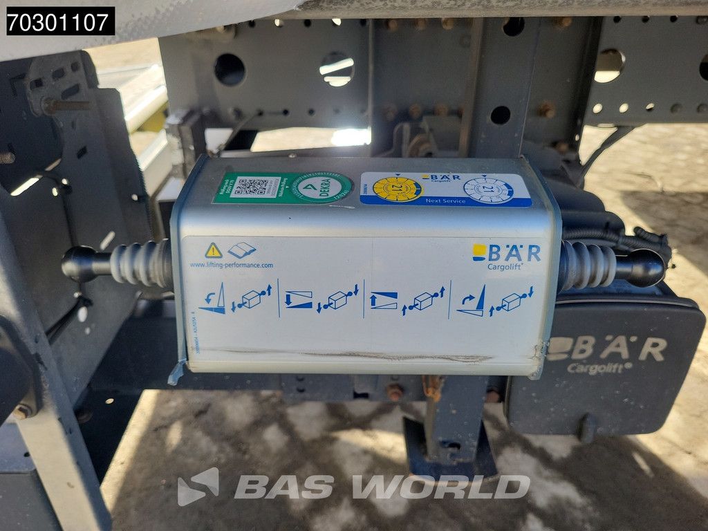 Mercedes Atego 1224 4X2 12tonner 280cm height box 1500kg Ladebordwand Automatic Euro 6