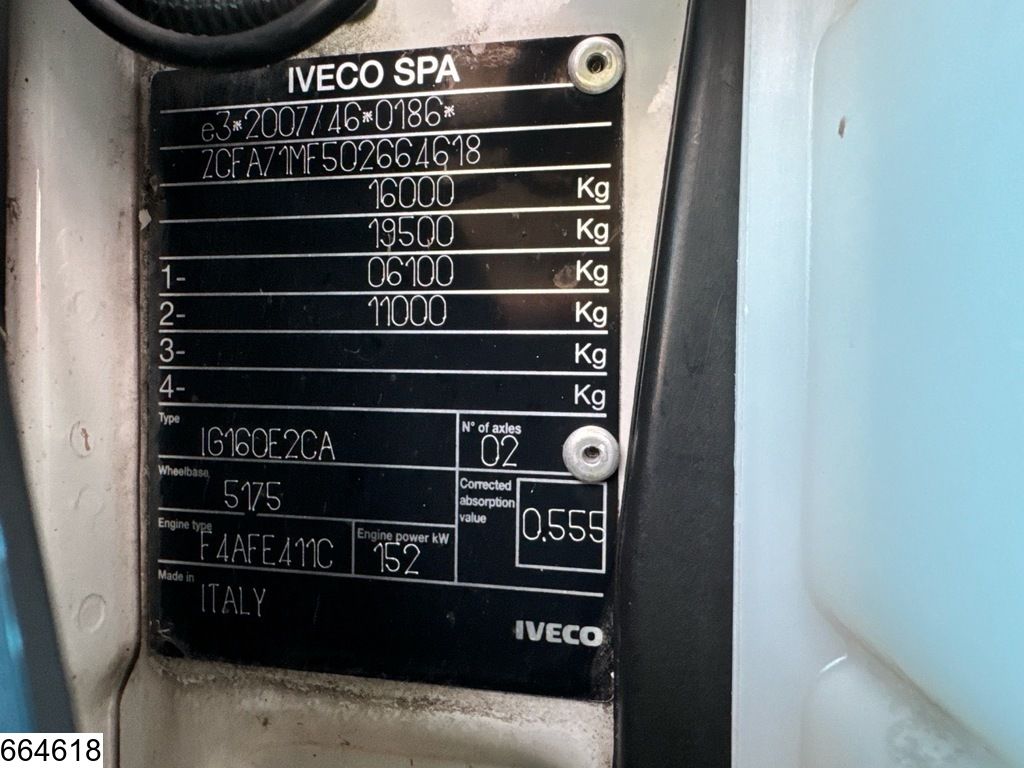 Iveco Eurocargo 160-210 EURO 6, Dhollandia