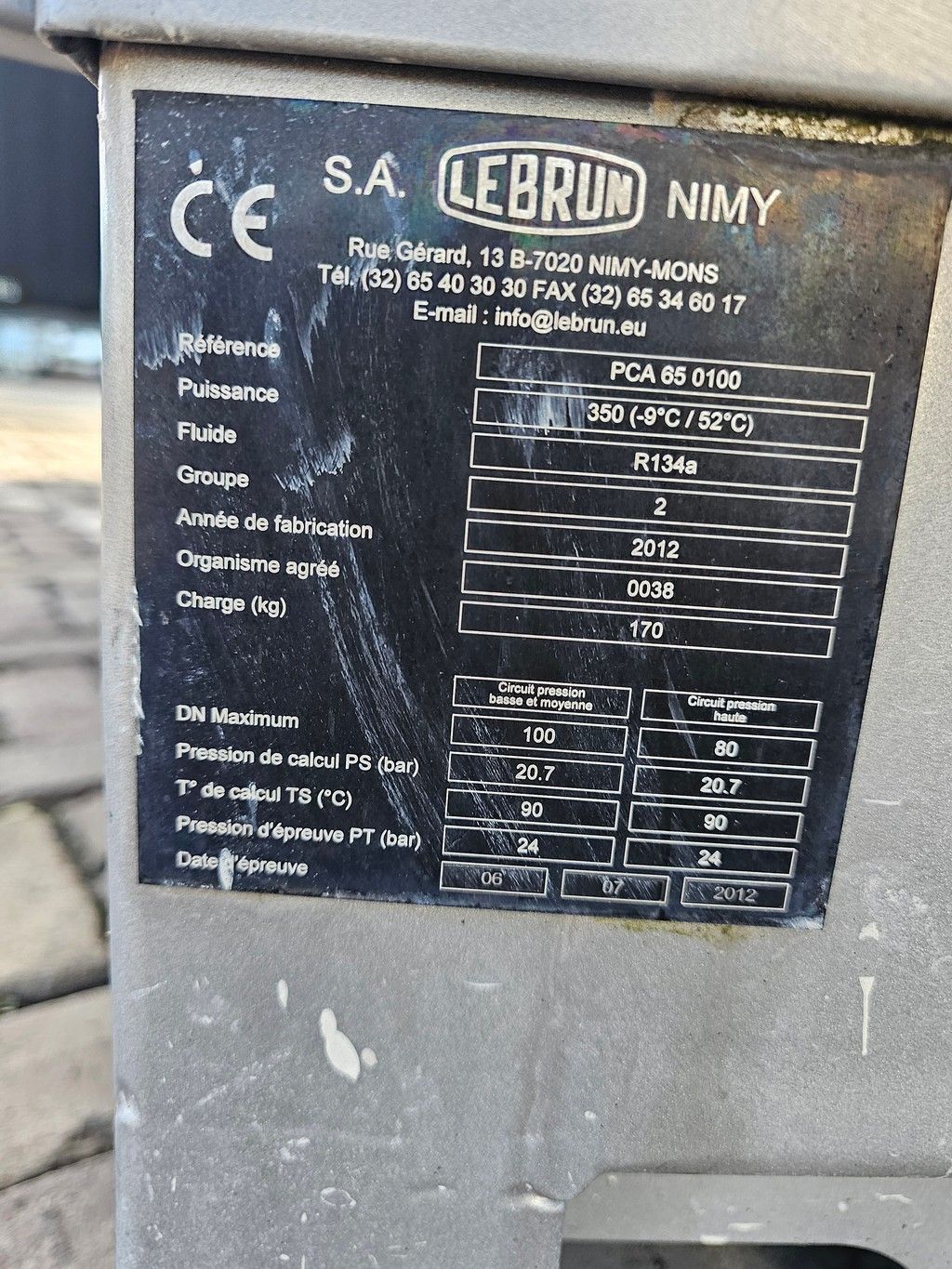 Lebrun PCA 65 0101 Airco Voor Geparkeerde Vliegtuigen