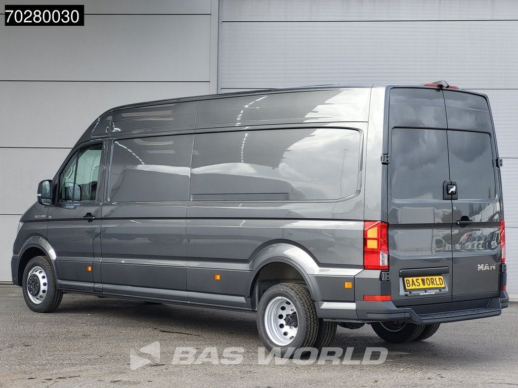 MAN TGE 5.160 Uniek! Dubbellucht Automaat 2025-model L4H3 ACC LED Navi Airco Camera Parkeersensoren CarPlay Euro6 L3H2 15m3 Klima