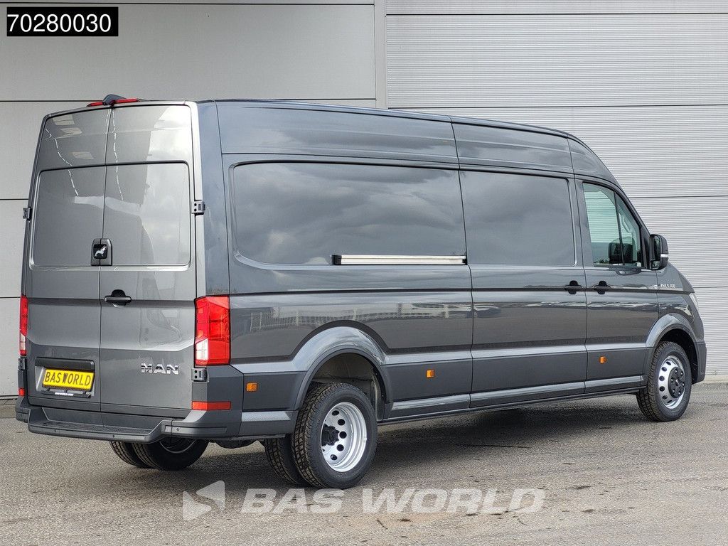 MAN TGE 5.160 Uniek! Dubbellucht Automaat 2025-model L4H3 ACC LED Navi Airco Camera Parkeersensoren CarPlay Euro6 L3H2 15m3 Klima