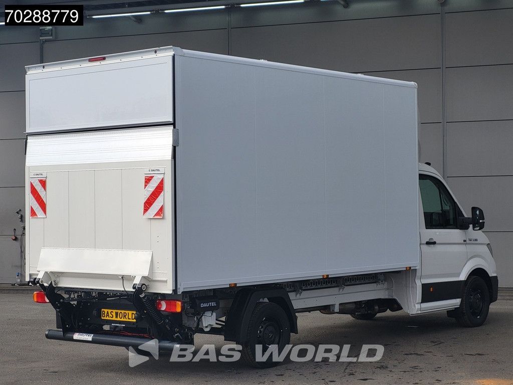 MAN TGE 3.180 Automaat Laadklep Bakwagen 2025 Facelift Navi LED Airco Cruise Euro6 Meubelbak Koffer 21m3 Klima Tempomat