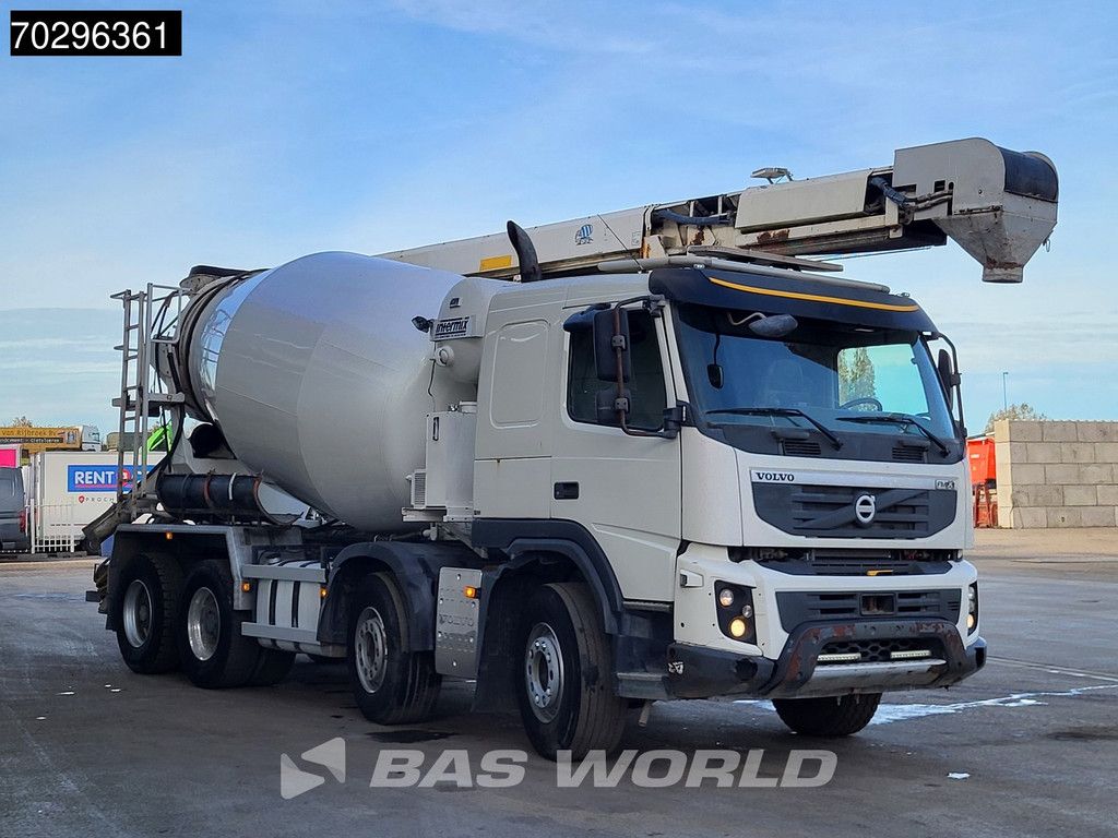 Volvo FMX FMX 460 8X4 8m3 Intermix Mixer Big-Axle Steelsuspension Euro 5