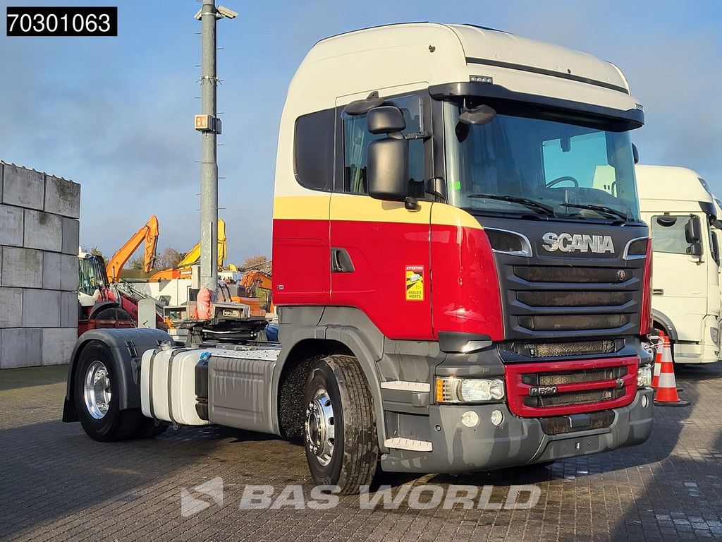 Scania R520 4X2 3-Pedals Retarder PTO 2x Tanks Full-Air Alcoa