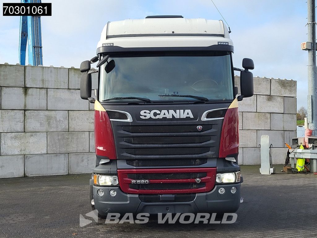 Scania R520 4X2 3-Pedals Retarder PTO 2x Tanks Full-Air Alcoa