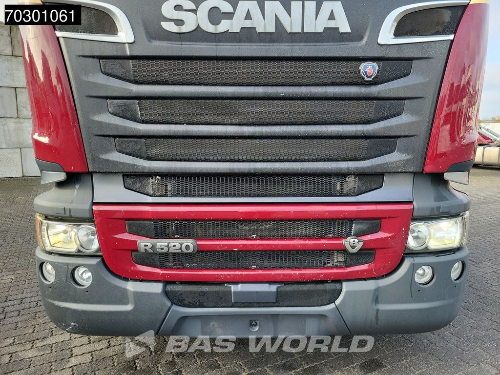 Scania R520 4X2 3-Pedals Retarder PTO 2x Tanks Full-Air Alcoa