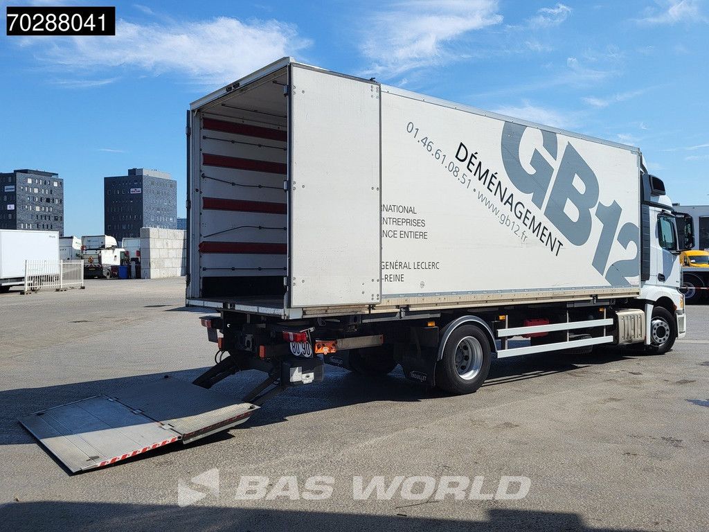 Mercedes Actros 1842 4X2 19tonner BDF box Ladebordwand Navi Automatic Euro 6
