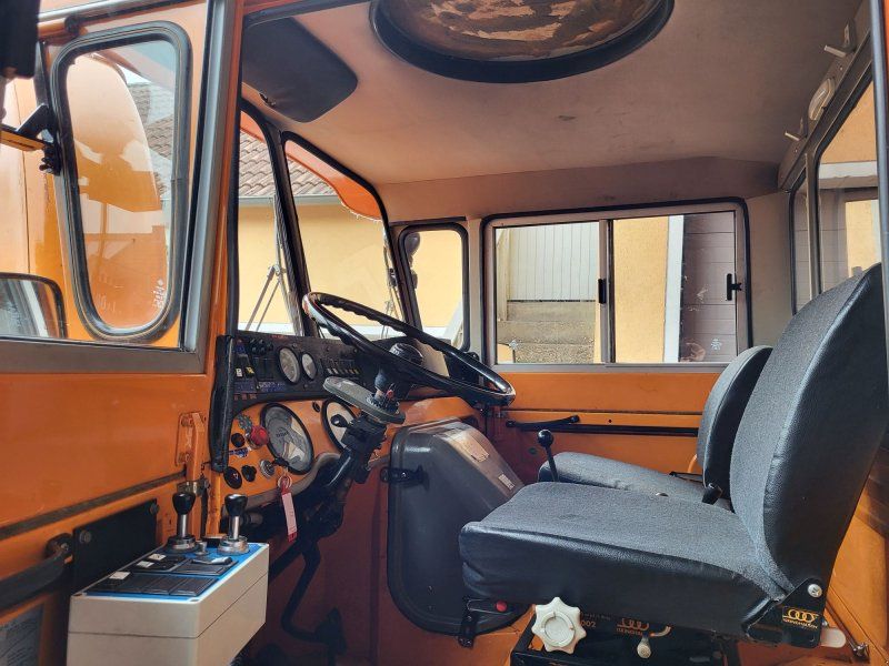 Unimog 421 Schmidt-Schneefräse 421 Mercedes Benz