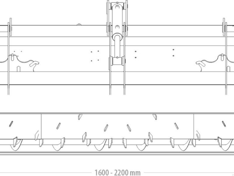 MS Futterdosierschel mit Fräswalze